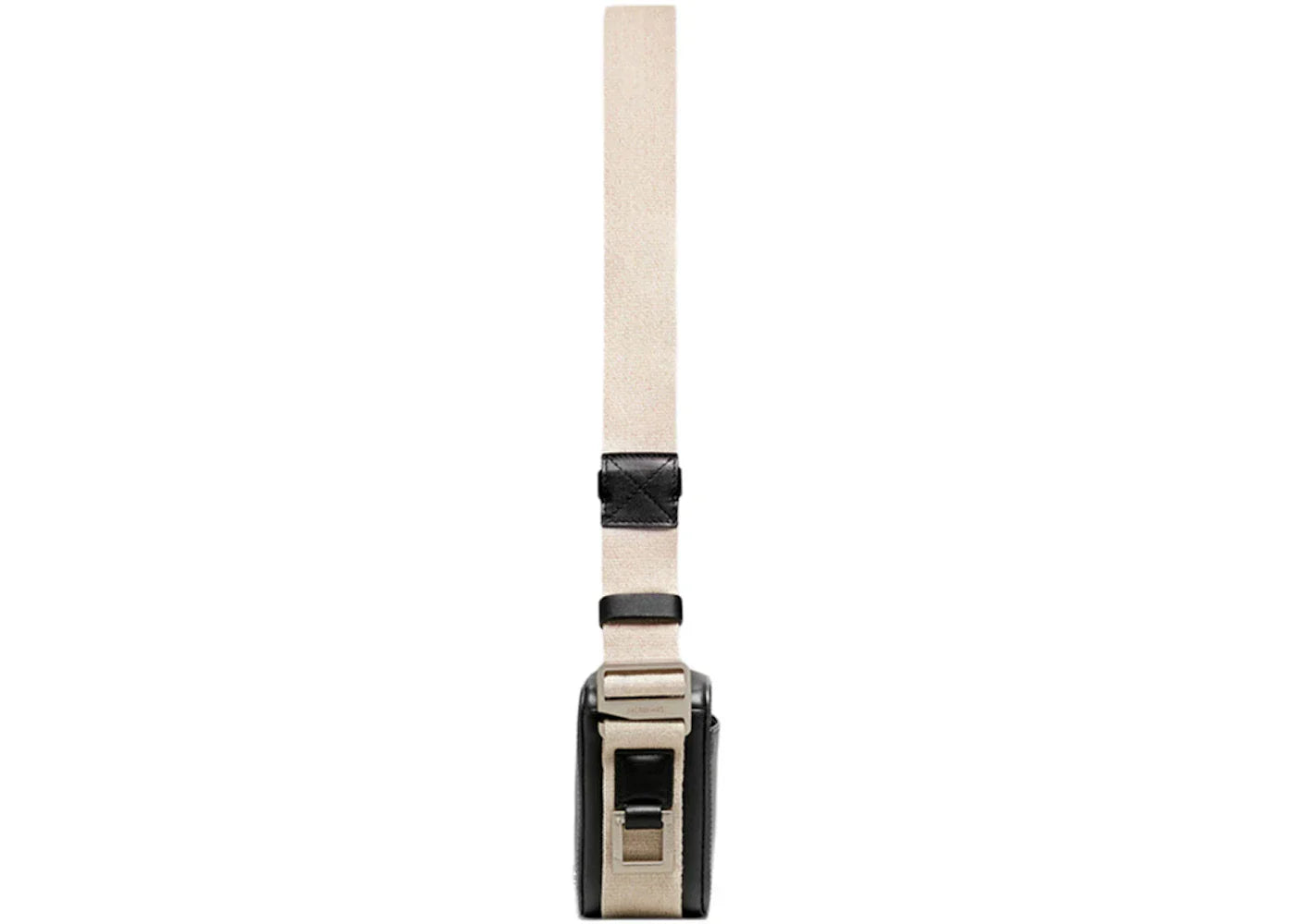 jacquemus le cuerda horizontal utility rectangle bag black