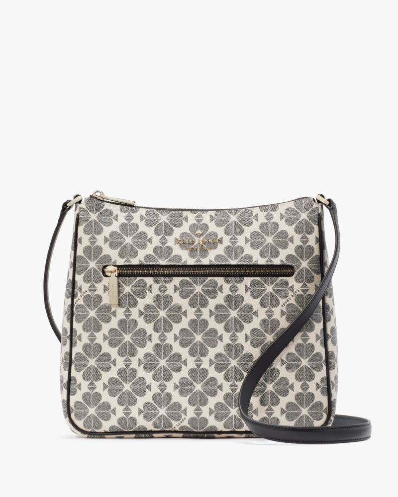 KateSpade Signature Spade Flower Large Swingpack Crossbody Black Multi