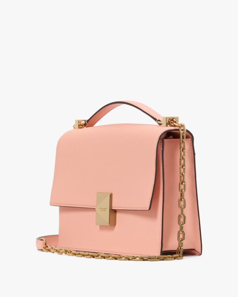 KateSpade Deco Chain Shoulder Bag Apricot Cream