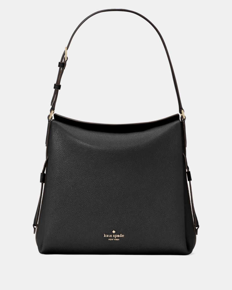 KateSpade Dumpling Large Shoulder Bag Black