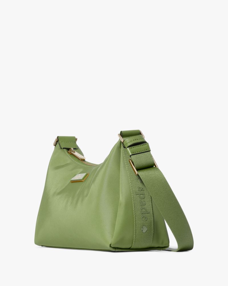 KateSpade Carter Nylon Small Shoulder Bag Cedar Stand