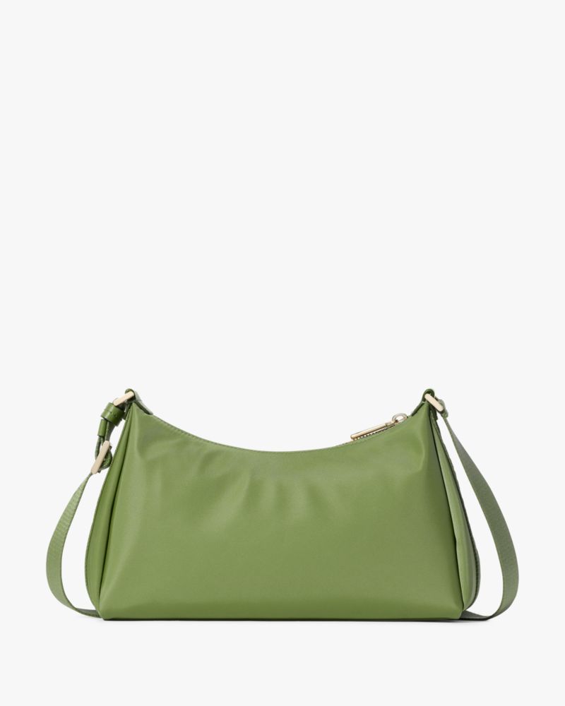 KateSpade Carter Nylon Small Shoulder Bag Cedar Stand