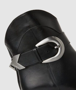 KarlLagerfeld Rue St-Guillaume Shearling Tote Bag Black