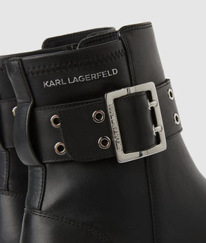 KarlLagerfeld Puffy Top Handle Bag Black