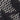 KarlLagerfeld Denim Mini Hobo Bag Visual Washed Black