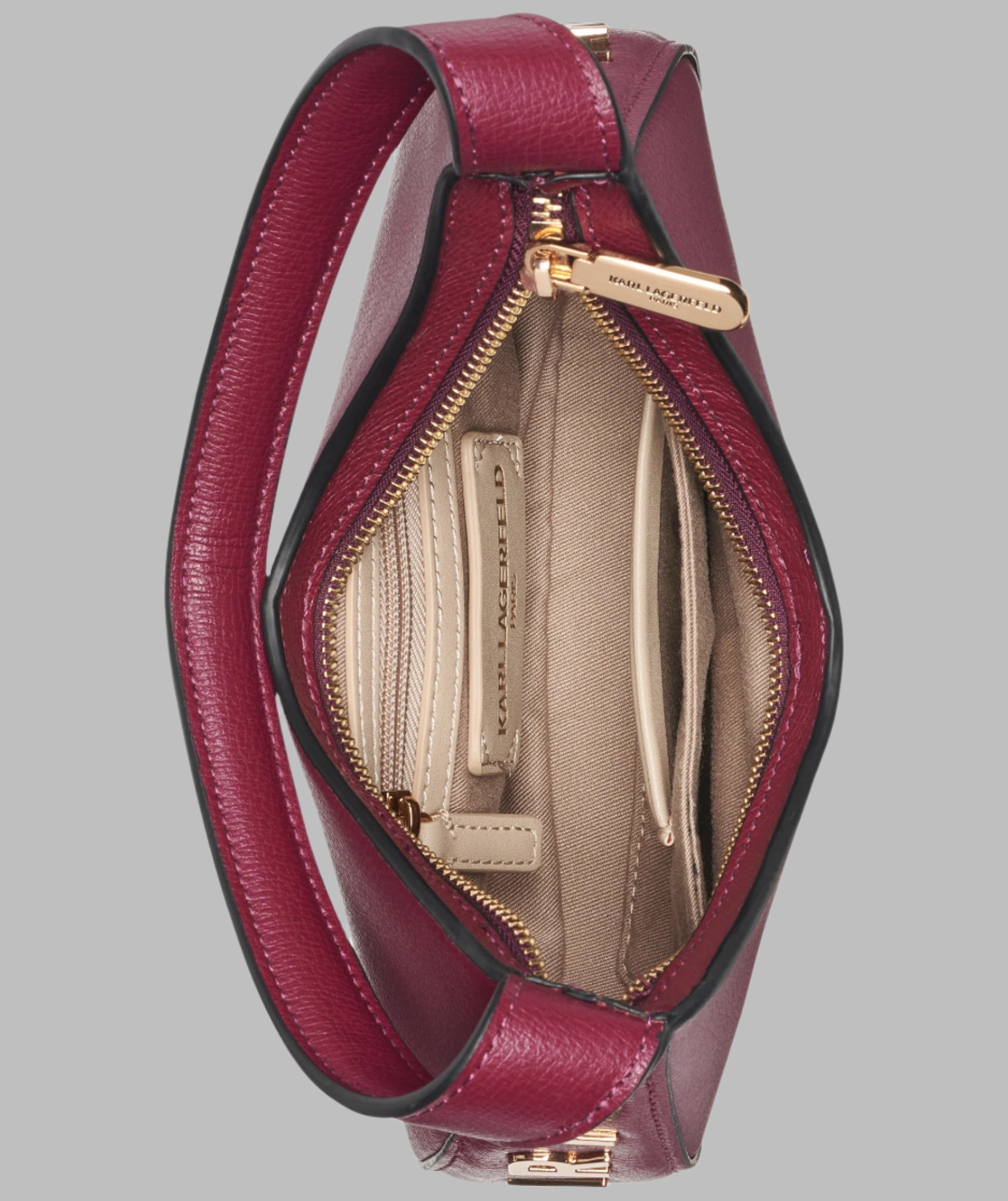 KarlLagerfeld Desi shoulder bag wine