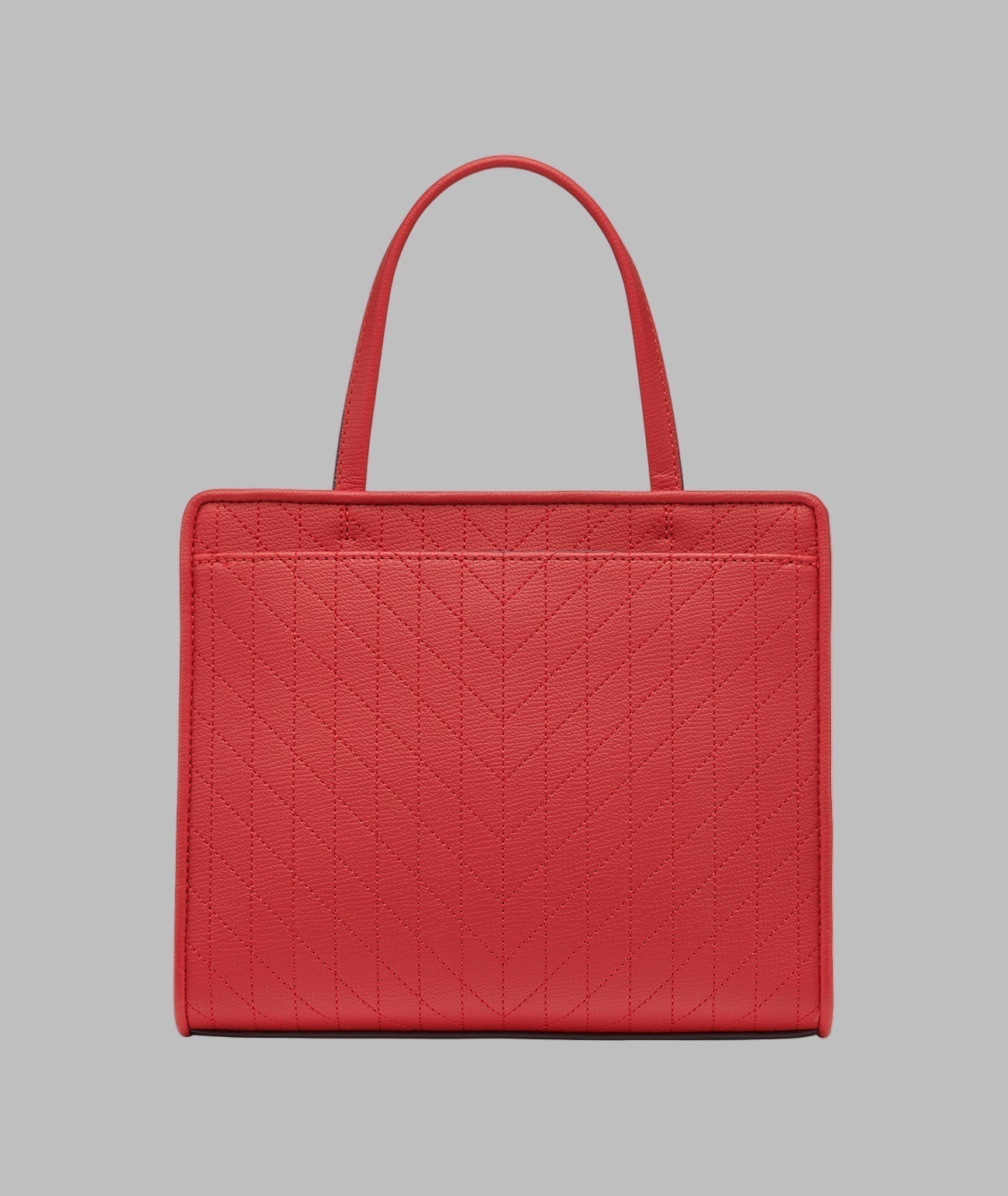 KarlLagerfeld Maybelle satchel with pins red