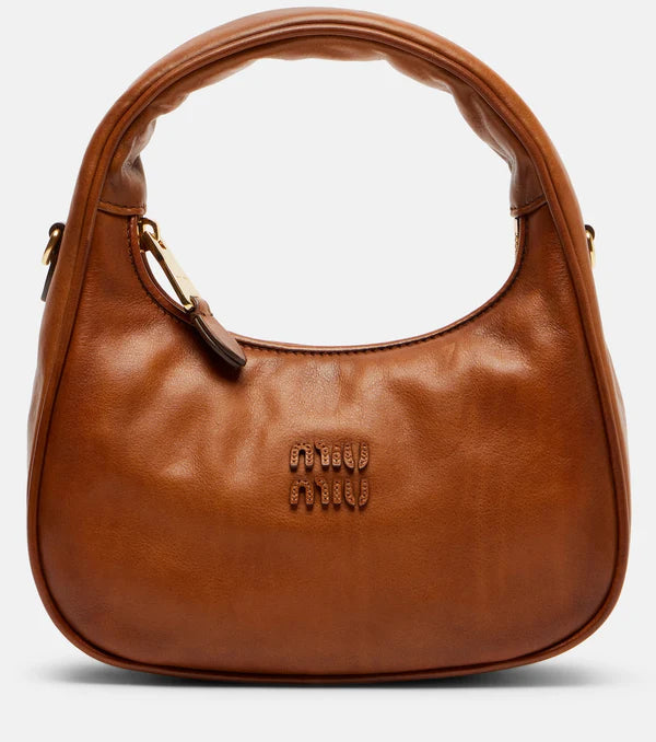 Miu Miu Wander leather shoulder bag