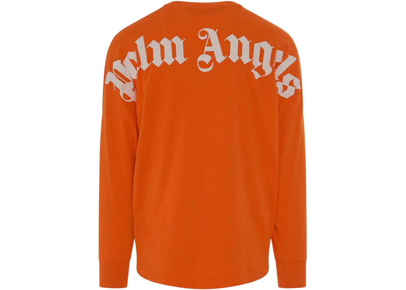 palm angels classic logo over long-sleeve t-shirt orange