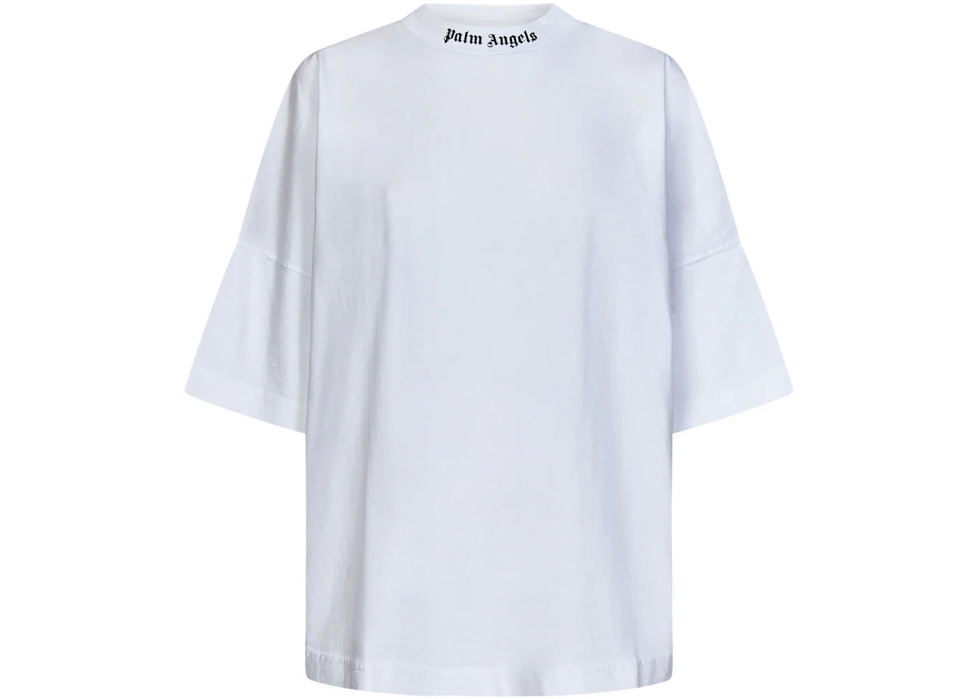 palm angels classic logo over s/s t-shirt white/black