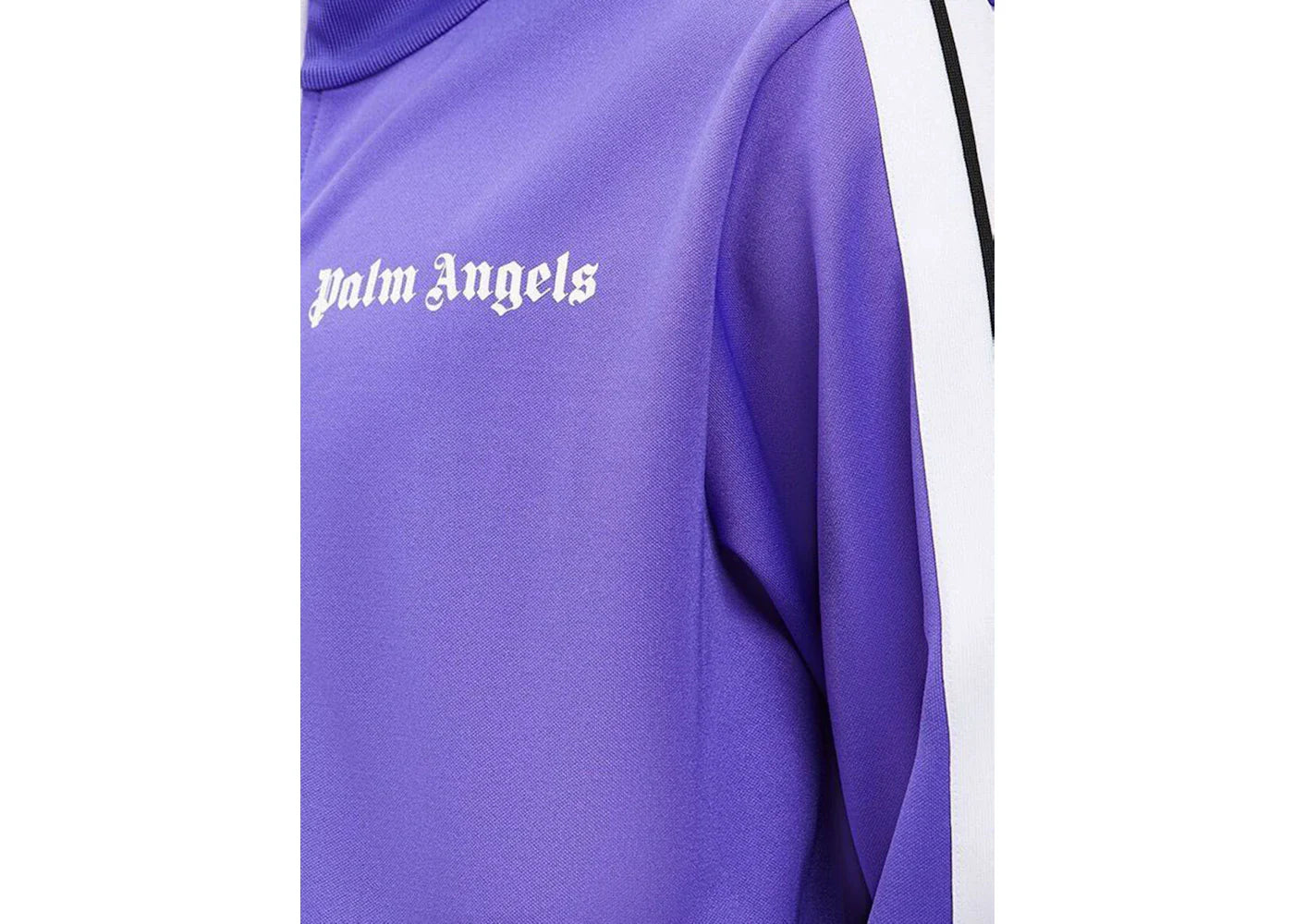 palm angels track jacket purple/black