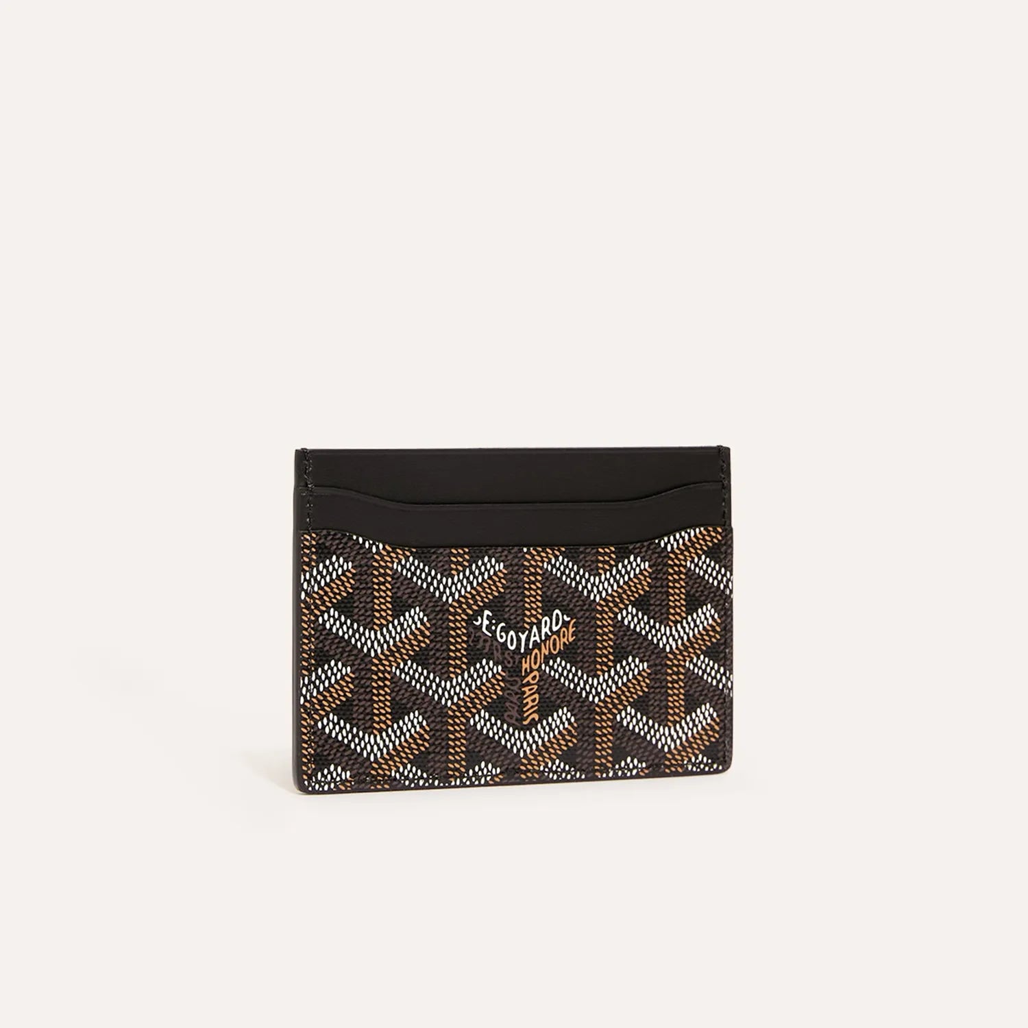 GOYARD Black Saint-Sulpice Card Wallet