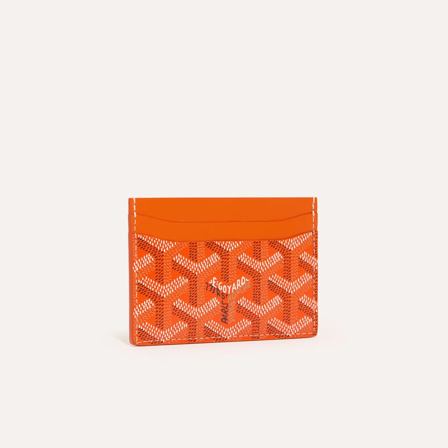 GOYARD Orange Saint-Sulpice Card Wallet