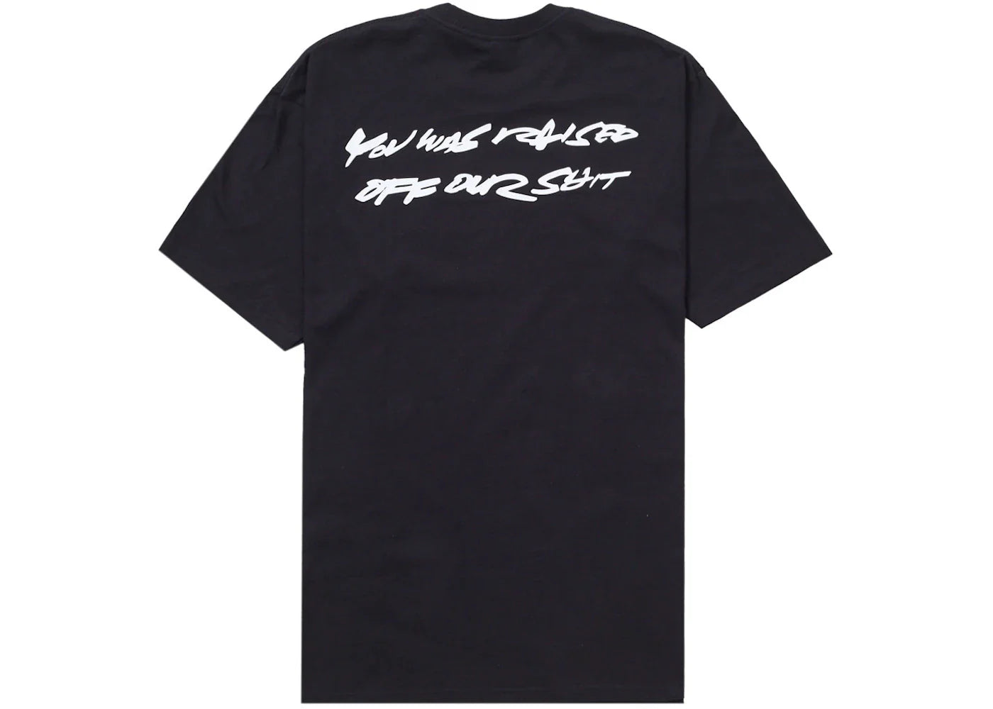 supreme futura box logo tee black