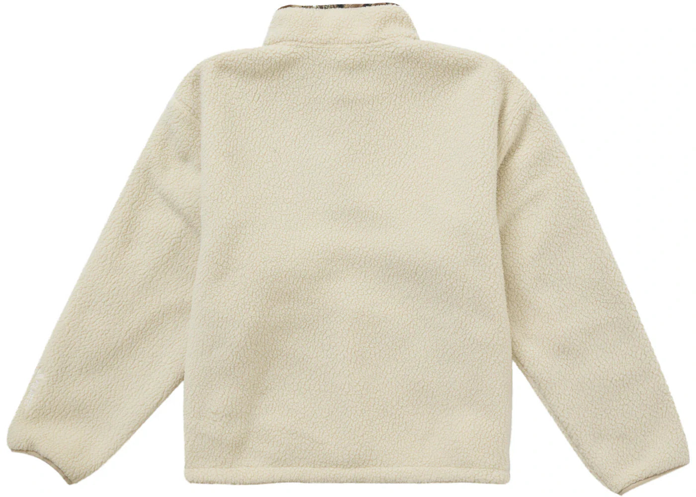 supreme polartec shearling reversible pullover (fw24) truetimber htc fall camo