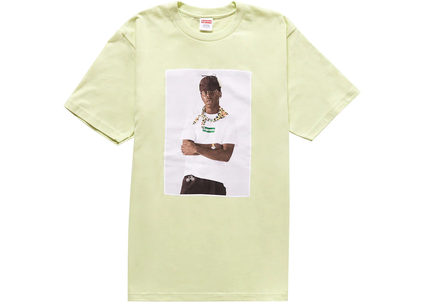 supreme tyler the creator tee pale mint