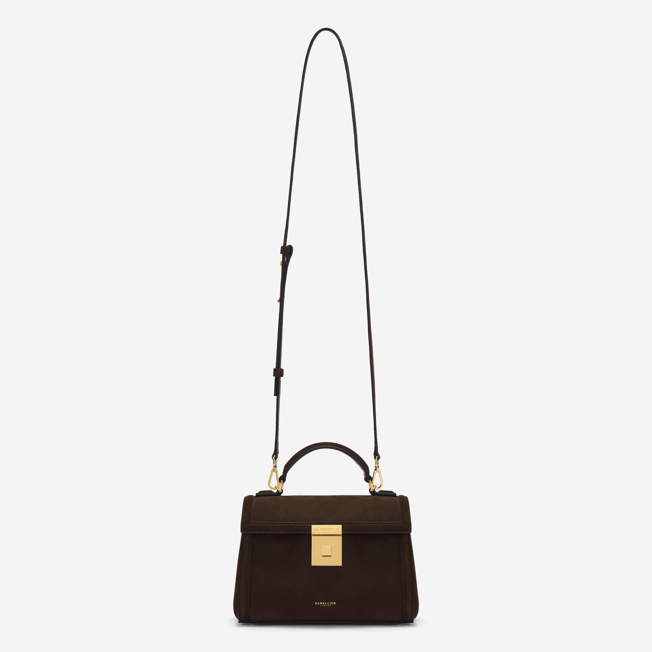 DeMellier The Paris mocha suede