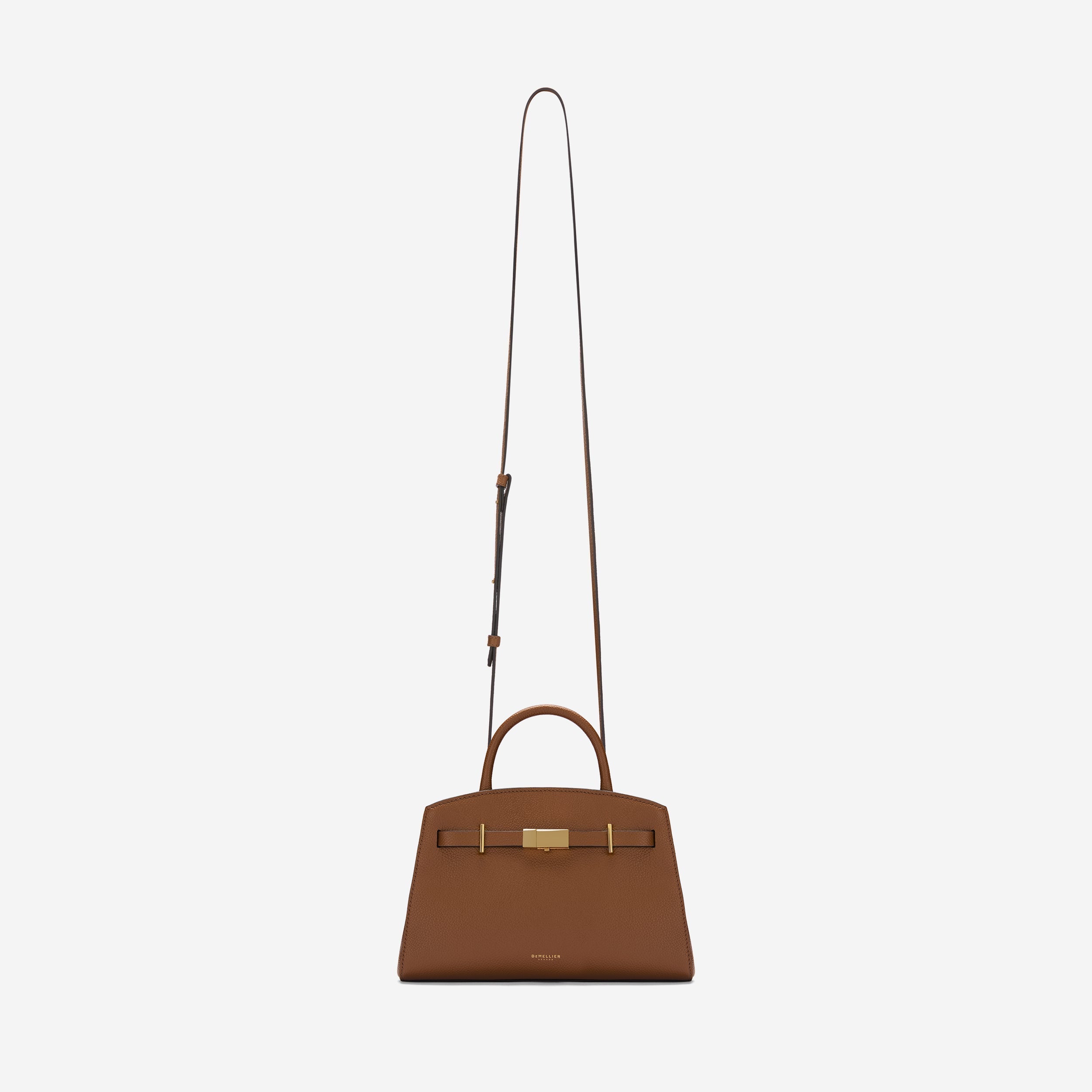 DeMellier The Small Hudson tan small grain