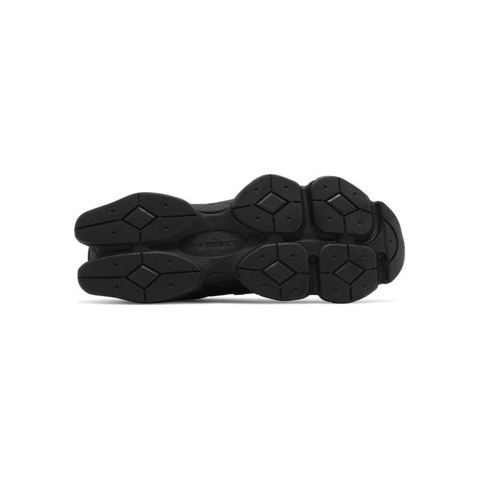 New Balance 9060 'Triple Black Suede Patent'