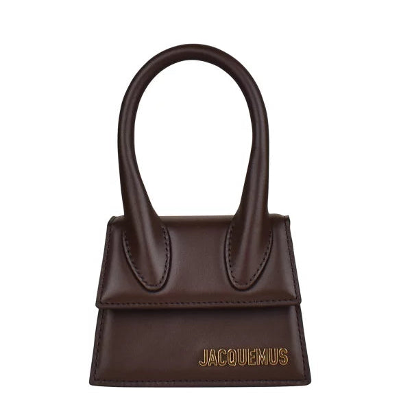 Jacquemus Le Chiquito Croc Embossed BROWN (MINI)
