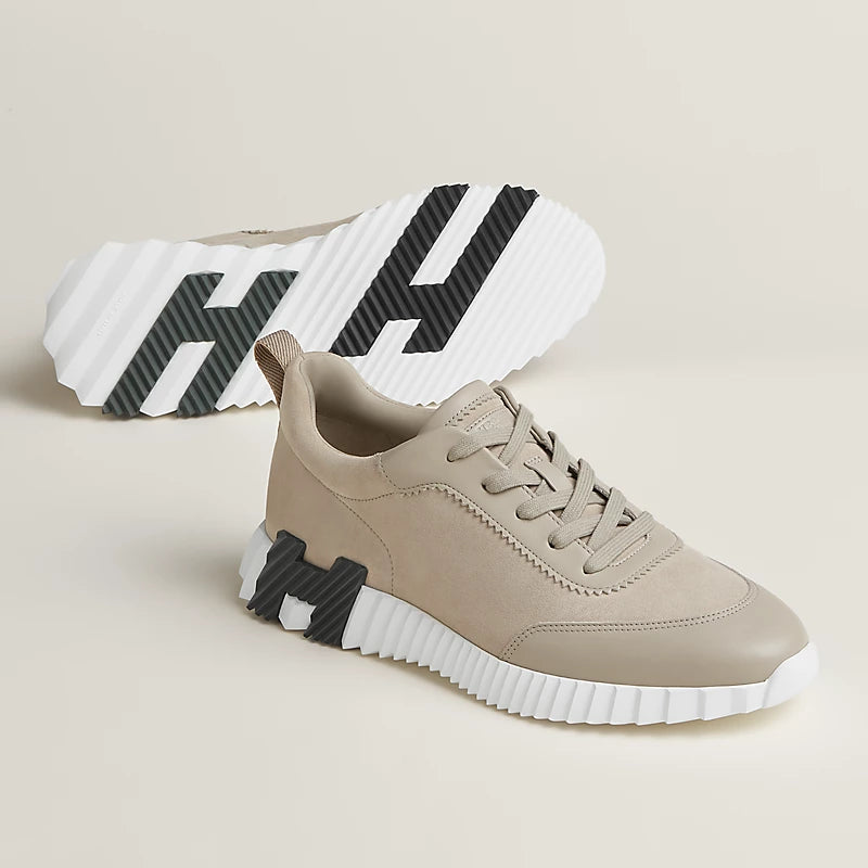 Hermes Beige Esquisse Bouncing Sneaker