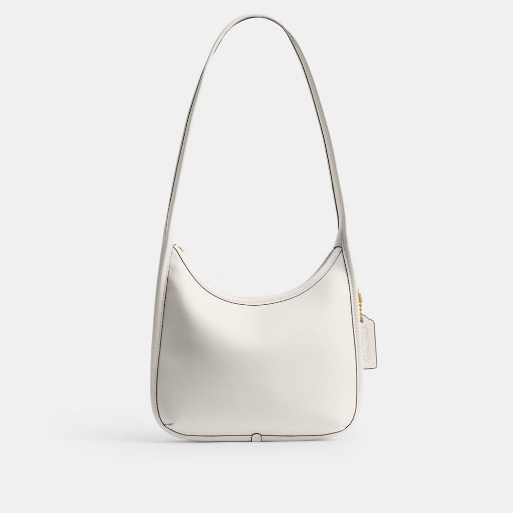 Coach Curve Zip Bag Brass Chalk