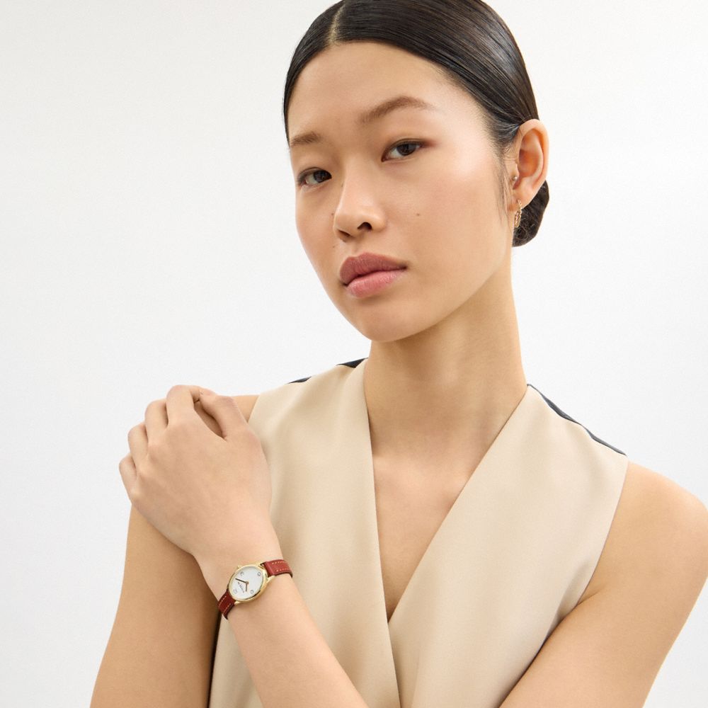 Coach Talia Watch, 22 Mm Saddle
