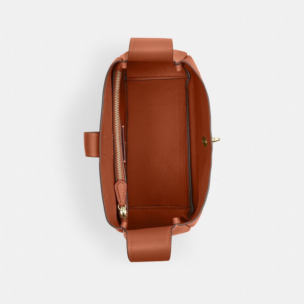 Coach Hadley Convertible Crossbody Gold Tan