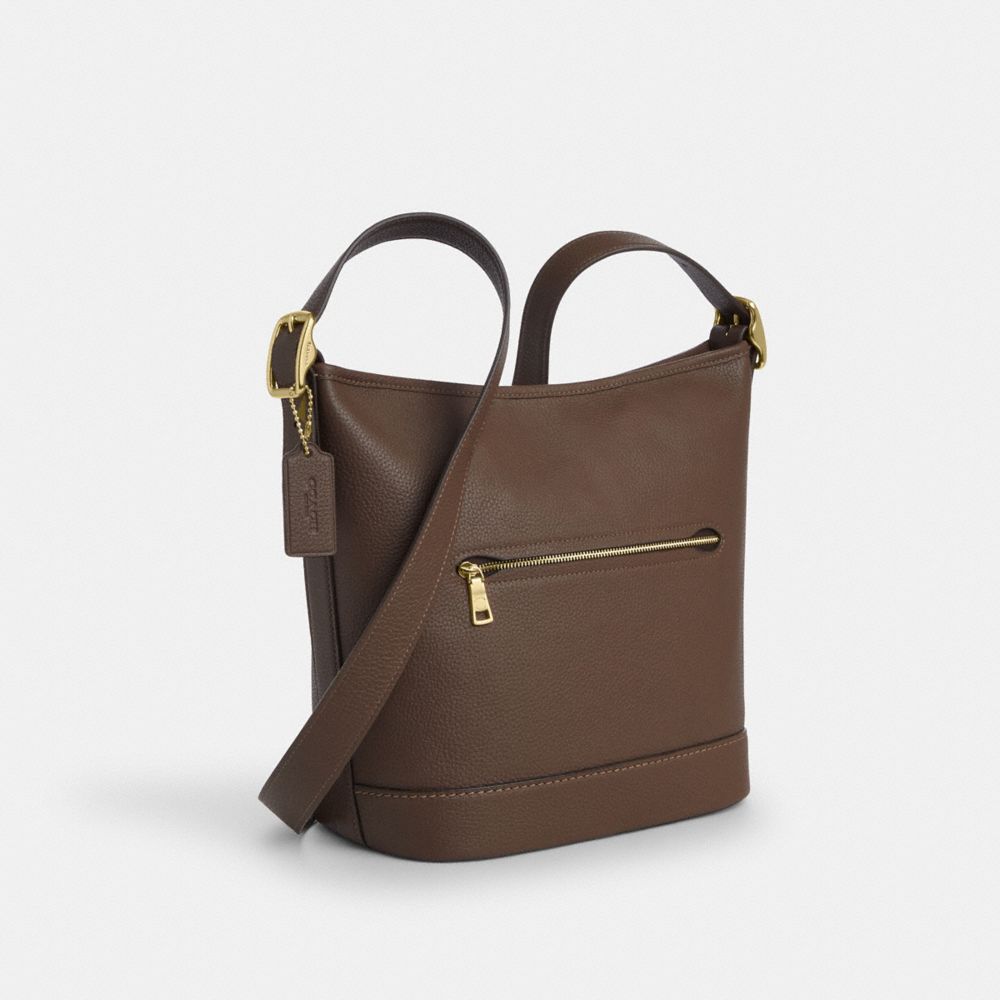 Coach Jude Duffle Bag Gold Dark Stone
