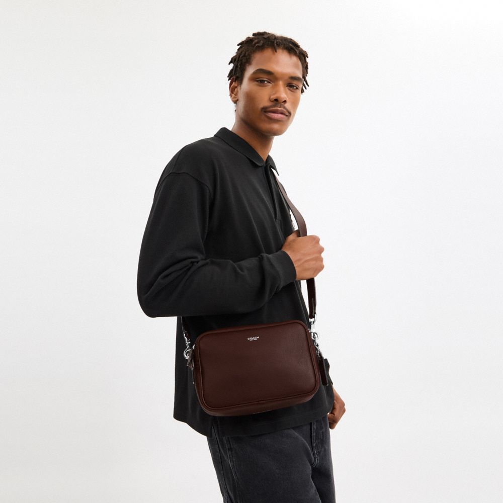 Coach Radio Camera Bag Maple