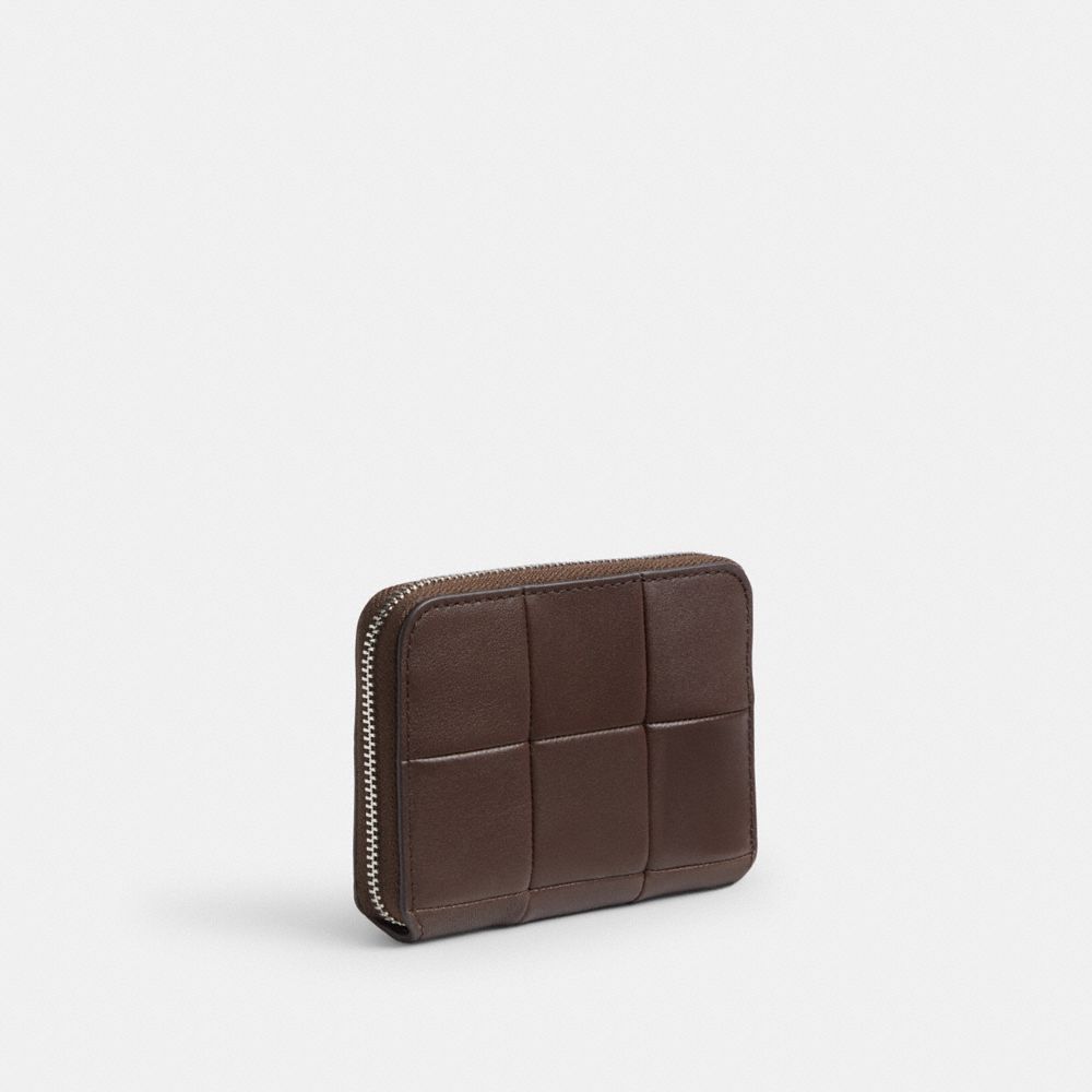 Coach Zip Around Wallet In Upcrafted Leather Maple 1
