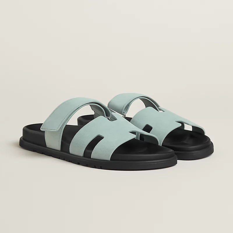 Hermes Chypre Sandal Bleu Glacier