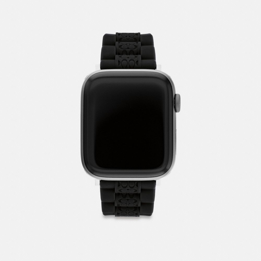 Coach Apple Watch® Strap, 42 Mm And 44 Mm Black