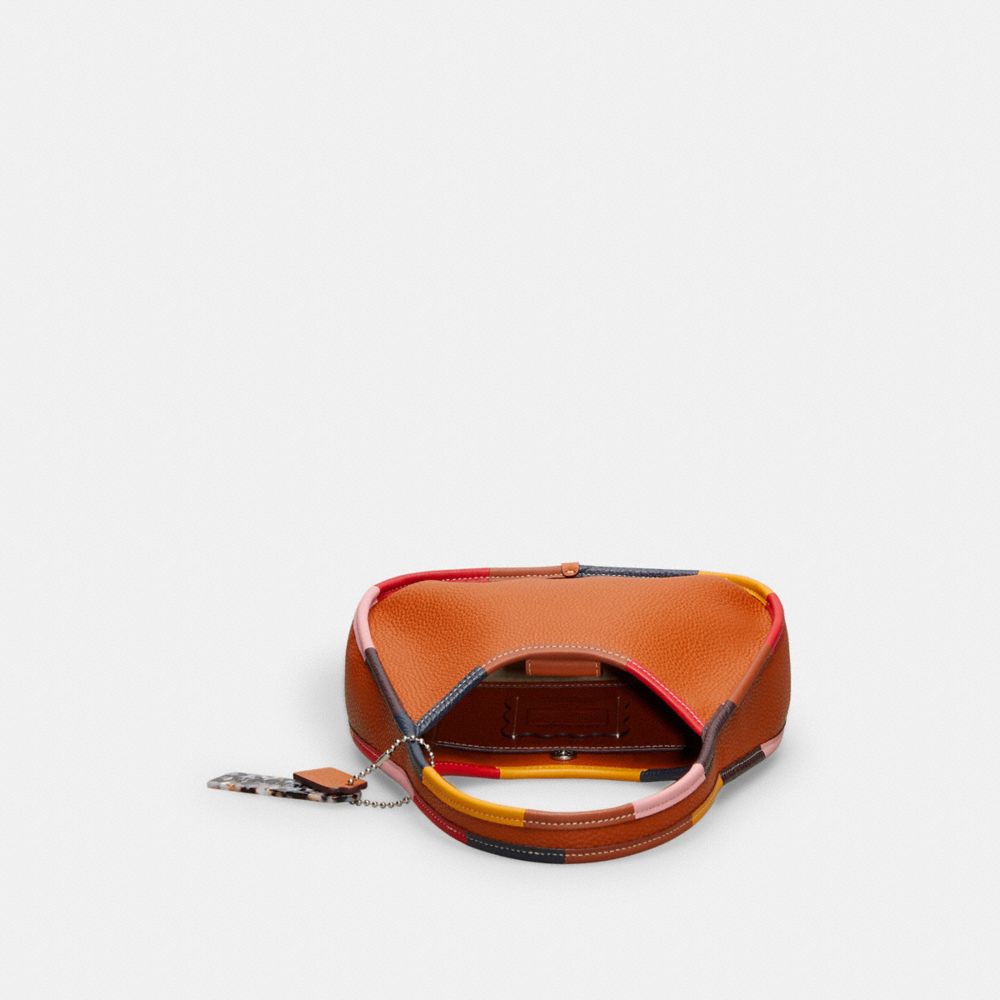 Coach Ergo Bag In Coachtopia Leather With Colorful Binding Burnished Amber Multicolor