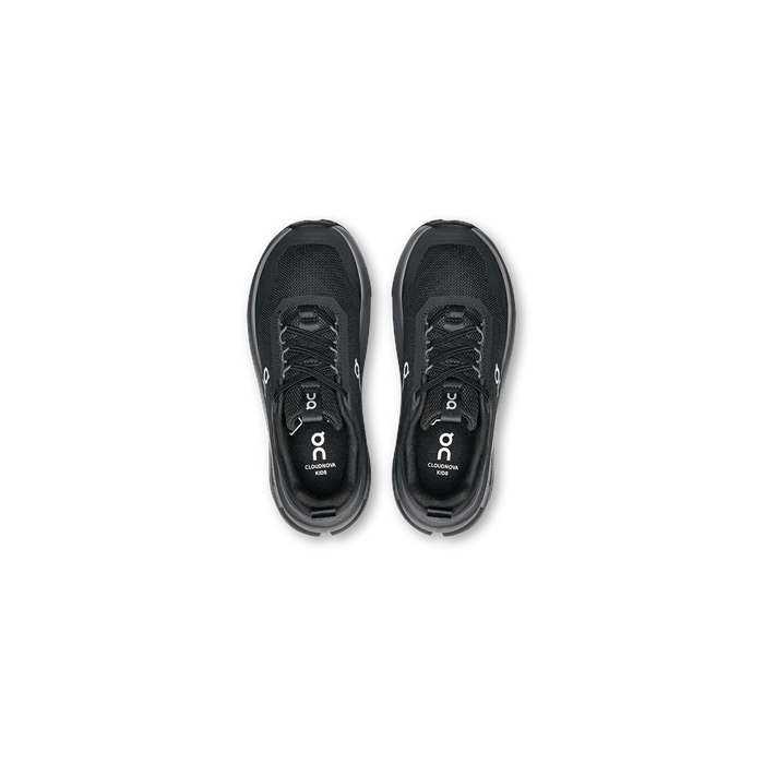 ON Running Cloudnova Kids Black | Eclipse - Black | Eclipse