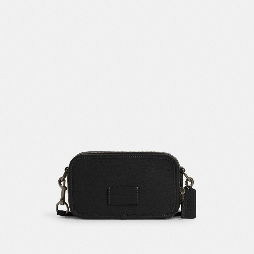 Coach Wyatt Crossbody Bag Gunmetal Black