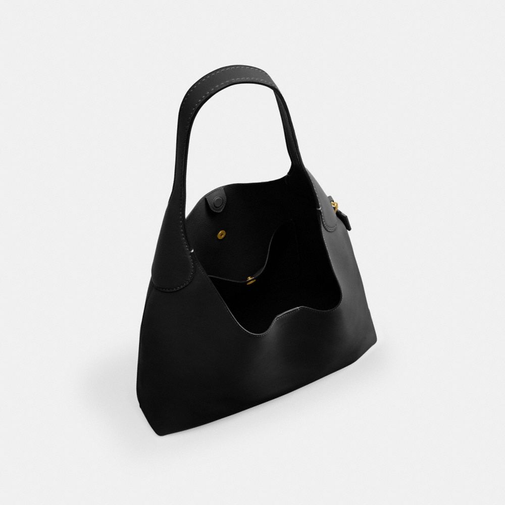 Coach Brooklyn Shoulder Bag 39 Brass Black