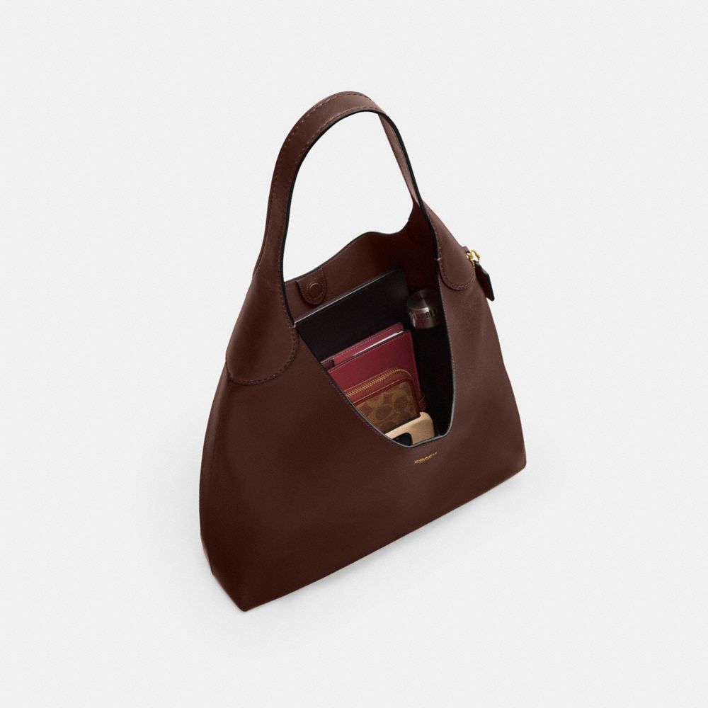 Coach Brooklyn Shoulder Bag 39 Brass Maple