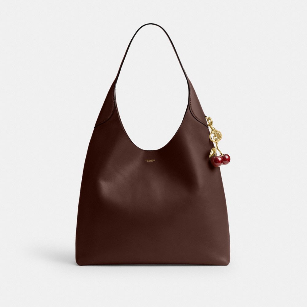 Coach Brooklyn Shoulder Bag 39 Brass Maple