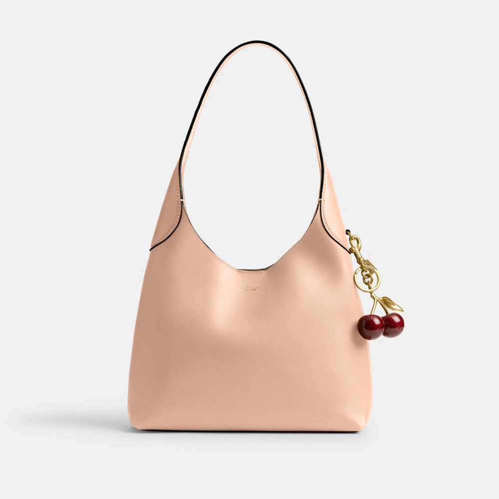 Coach Brooklyn Shoulder Bag 28 Brass Cream