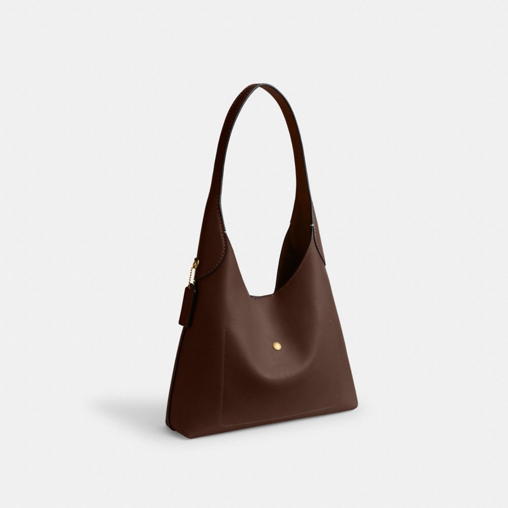 Coach Brooklyn Shoulder Bag 28 Brass Maple