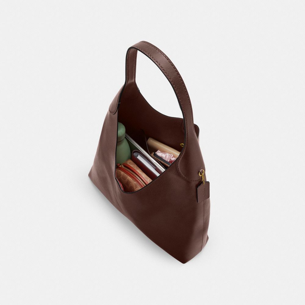Coach Brooklyn Shoulder Bag 28 Brass Maple
