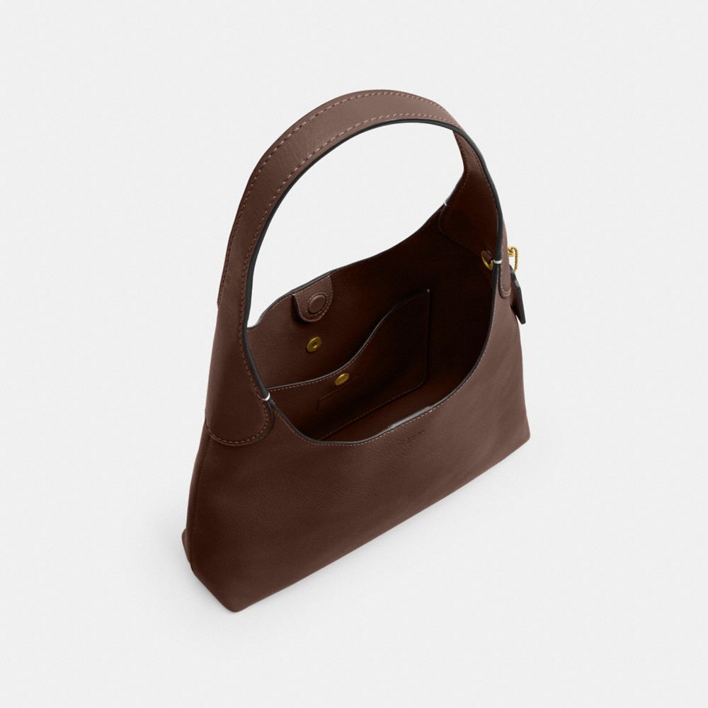 Coach Brooklyn Shoulder Bag 28 Brass Maple