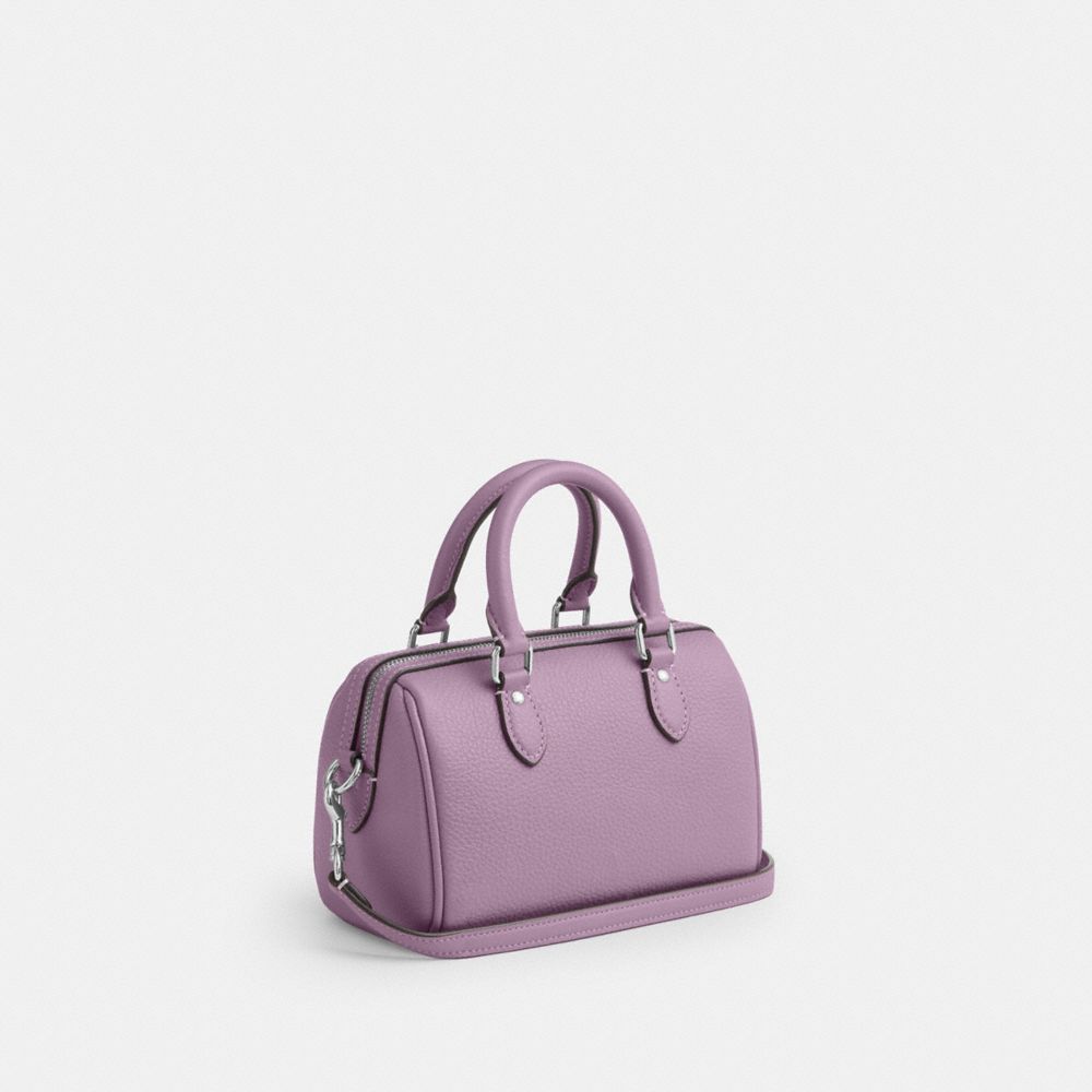 Coach Mini Rowan Crossbody Bag Silver Jasmine