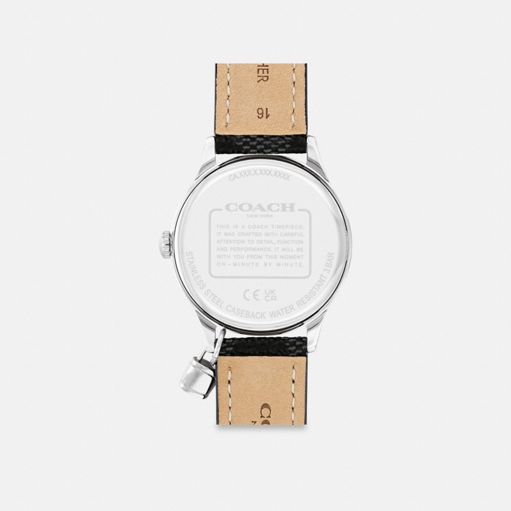 Coach Ruby Watch, 32 Mm Graphite Gray