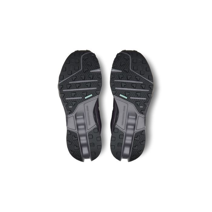 ON Running Women's Cloudsurfer Trail Waterproof Black | Eclipse