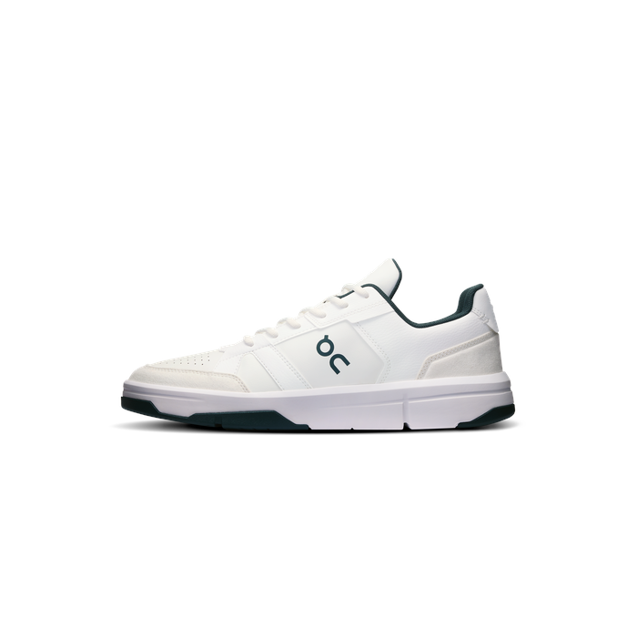 ON Running Men's THE ROGER Clubhouse White | Evergreen