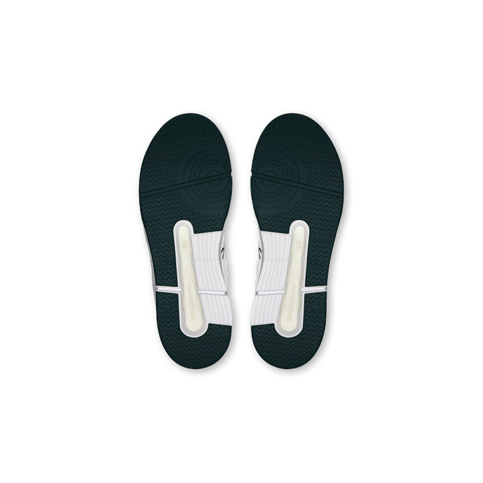 ON Running Men's THE ROGER Clubhouse White | Evergreen