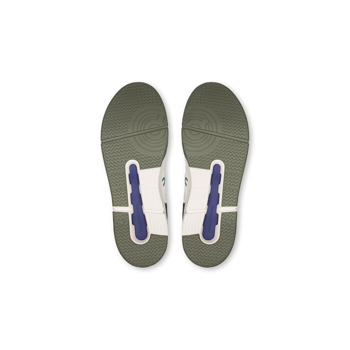 ON Running Men's THE ROGER Clubhouse White | Olive