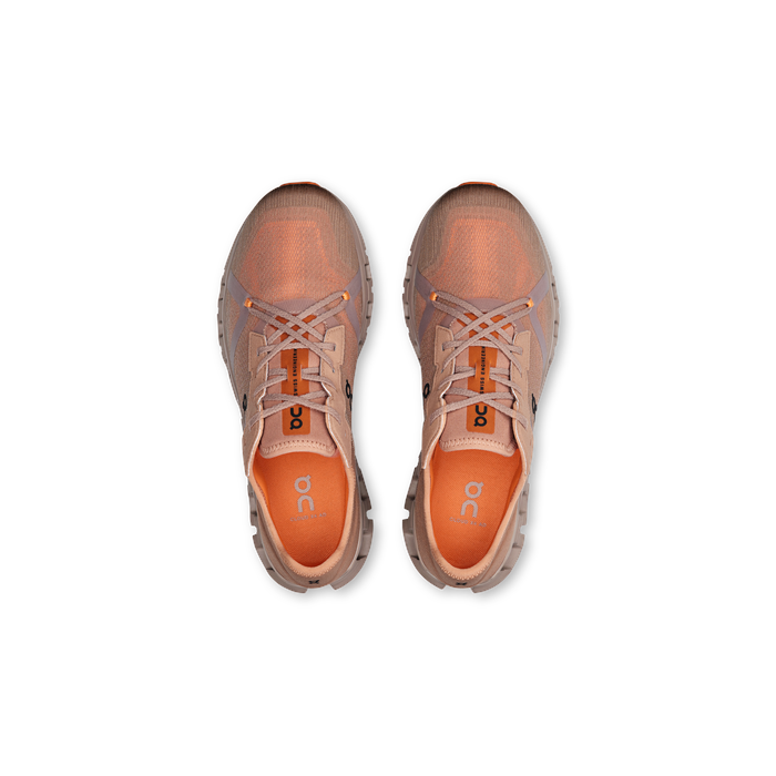 ON Running Men's Cloud X 4 AD Rosebrown | Tangerine